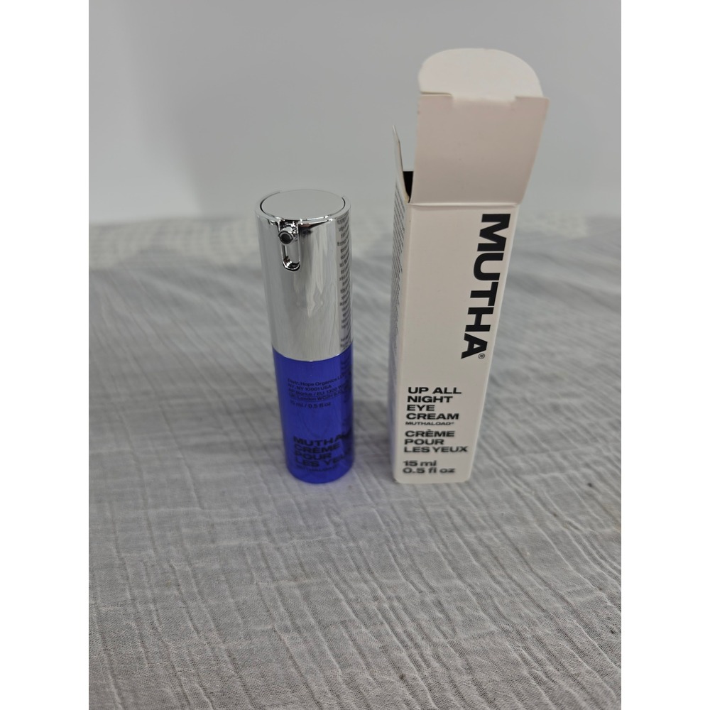 MUTHA Up All Night Eye Cream 15ml 0.5 fl oz Brightening Hydrating Treatment